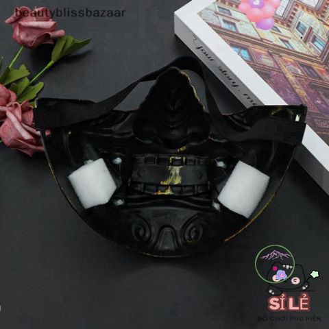 Mặt Nạ Quỷ Oni Nhật Bản 3D - Phụ Kiện Halloween Cosplay Độc Đáo, Hóa Trang Kinh Dị, Gây Ấn Tượng Trong Mọi Bữa Tiệc