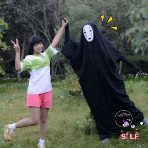 Bộ Trang Phục Vô Diện Kaonashi Nhật Bản - Đồ Cosplay Cho Người Lớn & Trẻ Em Dành Cho Ngày Hóa Trang Halloween 2023