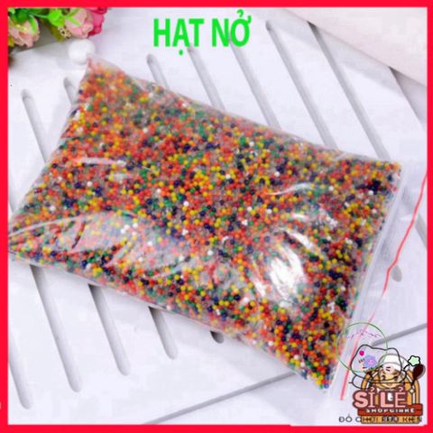 Gói 5000 Viên Hạt Nở Đầy Màu Sắc Trang Trí Không Gian Sống - Slime Slam Độc Đáo Cho Tiểu Cảnh