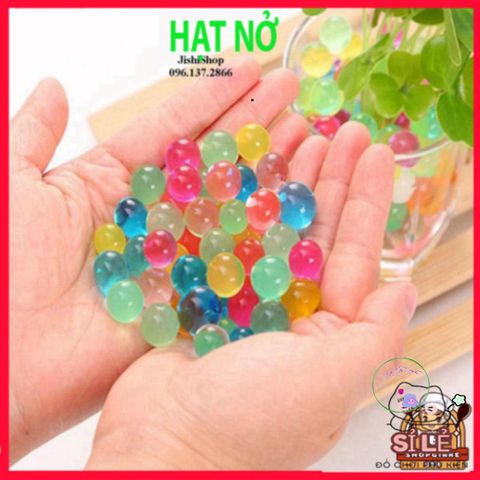 Gói 5000 Viên Hạt Nở Đầy Màu Sắc Trang Trí Không Gian Sống - Slime Slam Độc Đáo Cho Tiểu Cảnh