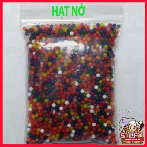 Gói 5000 Viên Hạt Nở Đầy Màu Sắc Trang Trí Không Gian Sống - Slime Slam Độc Đáo Cho Tiểu Cảnh