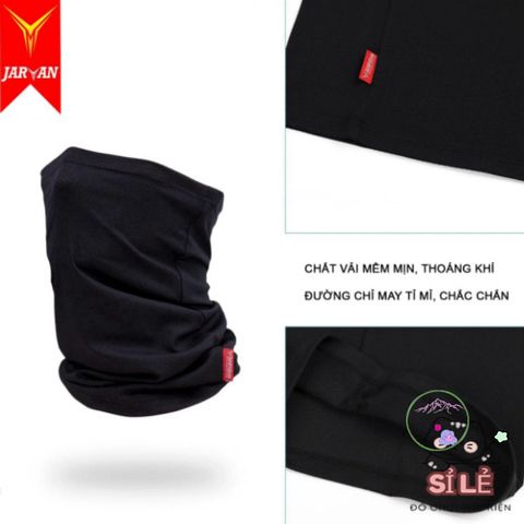 Khăn Đa Năng JARVAN 1 - Khăn Chống Nắng & Thoáng Khí cho Phượt Thủ, Mềm Mại, Co Giãn, Chống Tia UV, Hoạt Động Thể Thao