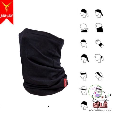 Khăn Đa Năng JARVAN 1 - Khăn Chống Nắng & Thoáng Khí cho Phượt Thủ, Mềm Mại, Co Giãn, Chống Tia UV, Hoạt Động Thể Thao