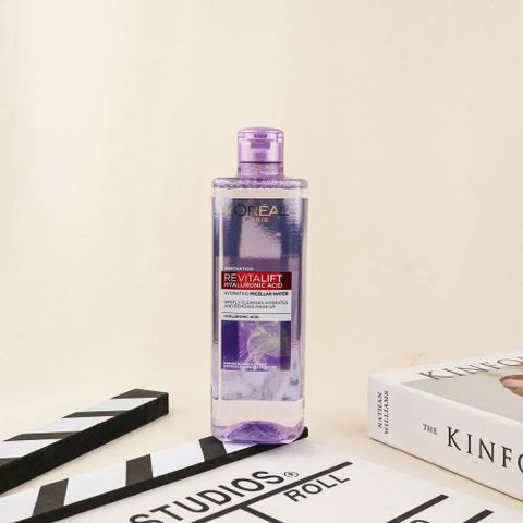 Nước Tẩy Trang L'Oreal Paris Micellar Water 400ml - Làm Sạch Sâu, Cấp Ẩm, Loại Bỏ Bụi Bẩn & Trang Điểm 3-in-1 Cho Mọi Loại Da