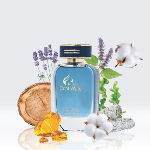 Nước Hoa Nam Charme Cool Water 100ML - Hương Nước Biển Tươi Mát, Quyến Rũ và Nam Tính, Sự Lựa Chọn Hoàn Hảo Cho Quý Ông