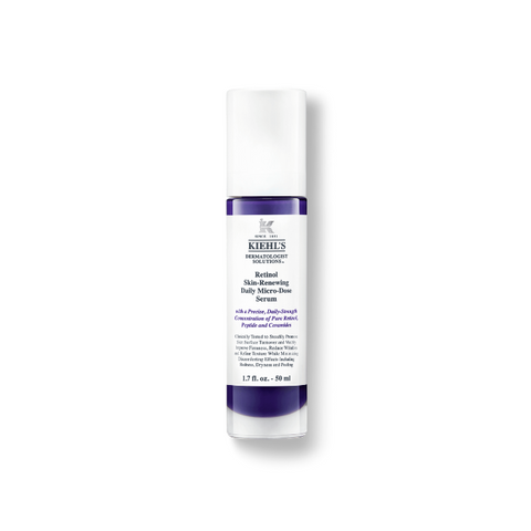 Tinh Chất Tái Tạo Da Kiehl's Retinol 50ml - Serum Cao Cấp Renewing Daily Micro-Dose, Chống Nếp Nhăn, Giúp Da Tươi Sáng, Chính Hãng