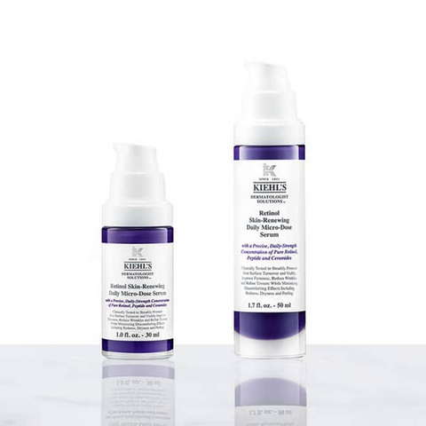 Tinh Chất Tái Tạo Da Kiehl's Retinol 50ml - Serum Cao Cấp Renewing Daily Micro-Dose, Chống Nếp Nhăn, Giúp Da Tươi Sáng, Chính Hãng