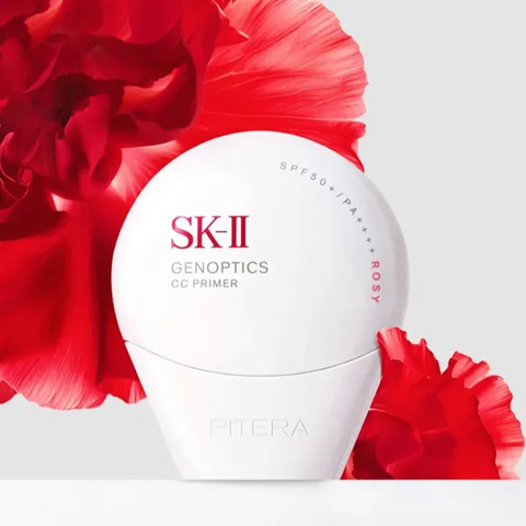 Kem Chống Nắng SK-II Genoptics CC Primer Rosy SPF50+/PA++++ 30g - Bảo Vệ Da Ẩm Mịn, Rạng Rỡ, Chống Nắng Hiệu Quả, Chính Hãng