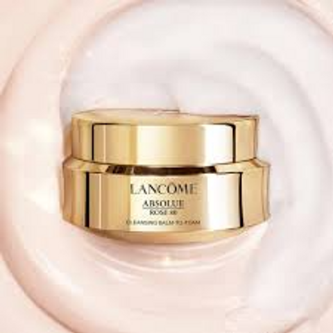 Sáp 2 in 1 Tẩy Trang và Làm Sạch Dịu Nhẹ Lancôme Absolue Rose 80 - Cleansing Balm to Foam 150ml, Phù Hợp Mọi Loại Da, Chính Hãng
