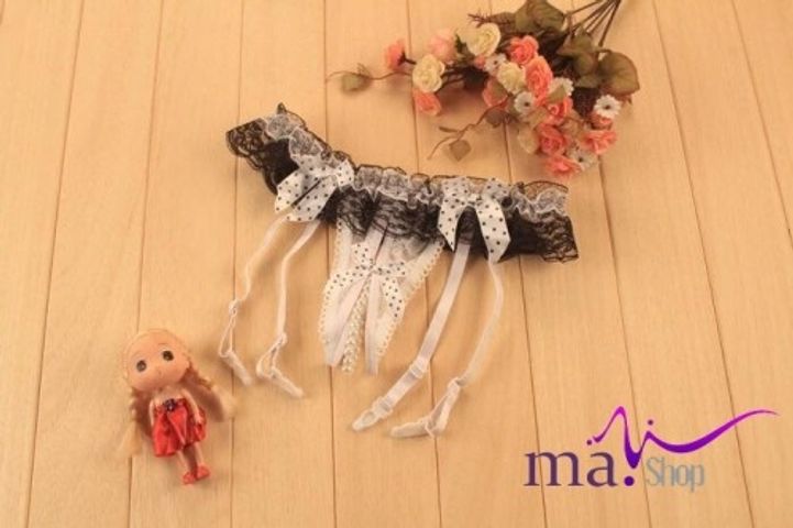 Kẹp Vớ Ren Hoa Thời Trang - Phụ Kiện Độc Đáo Giúp Giữ Vớ Luôn Mới Mẻ và Cải Thiện Vẻ Đẹp Chân Bạn