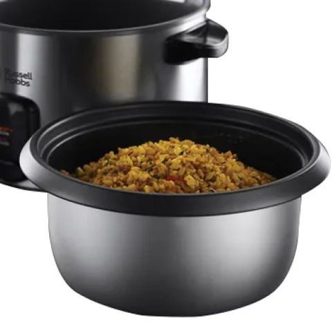 Nồi Cơm Điện Nắp Rời Russell Hobbs 1.8L - 700W Chống Dính, Giữ Ấm, Phụ Kiện Hấp, Dành Cho Gia Đình 4-6 Người