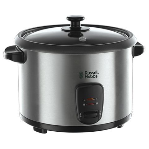 Nồi Cơm Điện Nắp Rời Russell Hobbs 1.8L - 700W Chống Dính, Giữ Ấm, Phụ Kiện Hấp, Dành Cho Gia Đình 4-6 Người