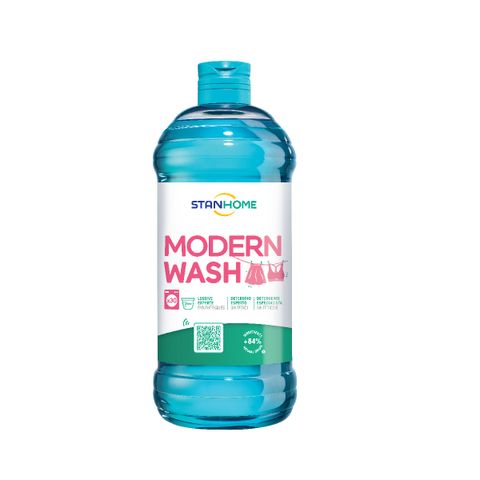 Nước giặt đậm đặc Stanhome Modern Wash 750ml - Khử mùi hiệu quả, lưu hương dài lâu cho quần áo, chăm sóc sợi vải mềm mại