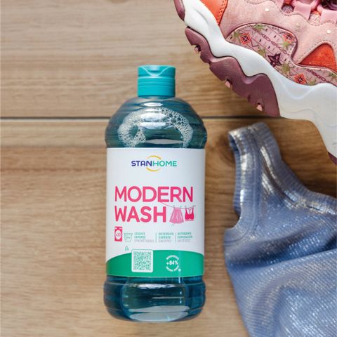Nước giặt đậm đặc Stanhome Modern Wash 750ml - Khử mùi hiệu quả, lưu hương dài lâu cho quần áo, chăm sóc sợi vải mềm mại