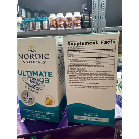 Viên uống bổ sung Omega 3 Nordic Naturals Ultimate Omega của Mỹ