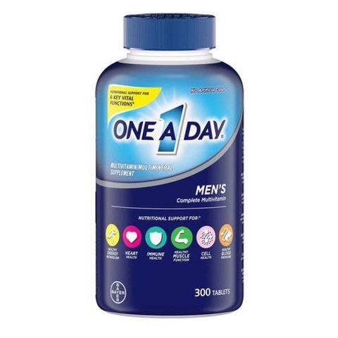 Vitamin Tổng Hợp One A Day cho Nam - Hỗ Trợ Sức Khỏe, Tăng Cường Sinh Lý, 300 Viên Mỹ