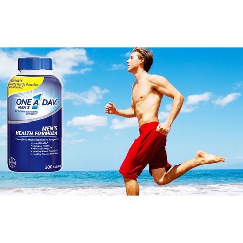 Vitamin Tổng Hợp One A Day cho Nam - Hỗ Trợ Sức Khỏe, Tăng Cường Sinh Lý, 300 Viên Mỹ