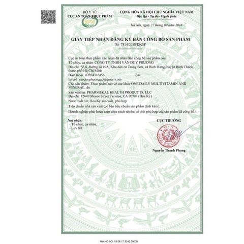 Vitamin Tổng Hợp One A Day cho Nam - Hỗ Trợ Sức Khỏe, Tăng Cường Sinh Lý, 300 Viên Mỹ