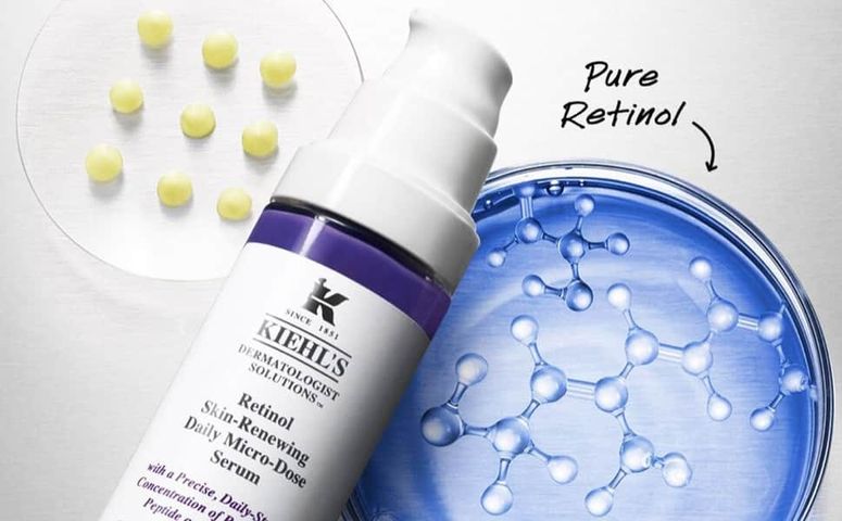 Tinh Chất Tái Tạo Da Kiehl's Retinol Skin Renewing Daily Micro-Dose Serum 50ml - Serum Chính Hãng Giảm Nếp Nhăn, Cải Thiện Da Rạng Rỡ