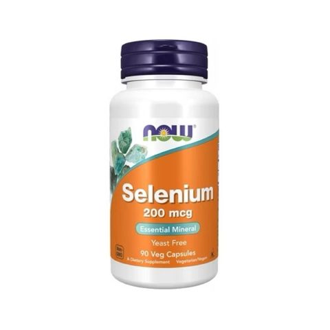 Viên Uống Selenium 100mcg/200mcg NOW Foods - Tăng Cường Đề Kháng, Hỗ Trợ Tuyến Giáp, Chống Oxy Hóa, Dành Cho Người Lớn