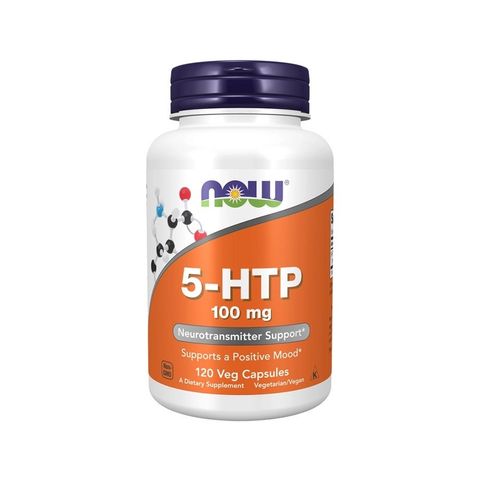 Now 5-HTP 100 mg- viên uống giúp giảm tình trạng căng thẳng và nâng cao chất lượng chất ngủ