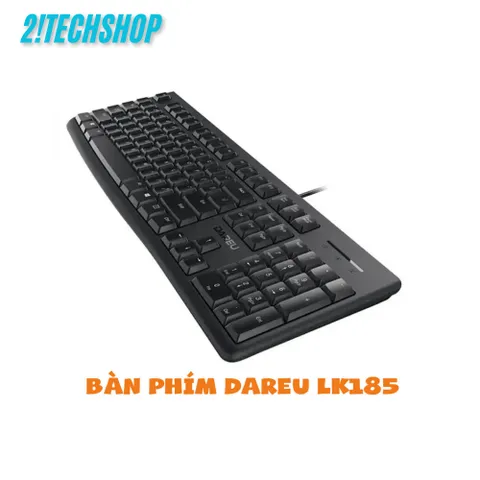 Bàn Phím Dareu LK185 - Thiết Kế Công Thái Học, Bền Bỉ, Kết Nối USB - Hoàn Hảo Cho Văn Phòng & Gaming