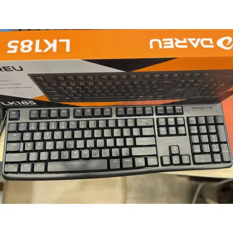 Bàn Phím Dareu LK185 - Thiết Kế Công Thái Học, Bền Bỉ, Kết Nối USB - Hoàn Hảo Cho Văn Phòng & Gaming