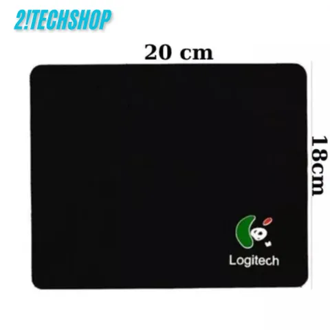 Lót chuột Logitech 18x20cm - Bàn di chuột gaming dày 2mm siêu bền cho mọi loại chuột - Mẫu 2023, bảo hành 12 tháng