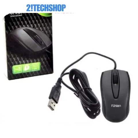 Chuột Fuhlen L102 - Chuột Máy Tính Quang Học Ergonomic Dành Cho Game Thủ & Văn Phòng - Độ Phân Giải Cao, Kết Nối USB, Thiết Kế Hiện Đại