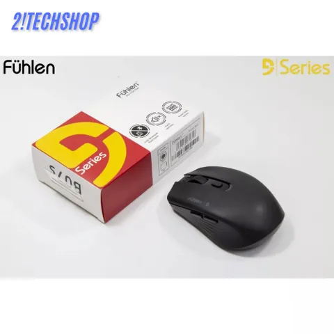 Chuột Không Dây Fuhlen B07S - Chuột Máy Tính Ergonomic 1600 DPI, Kết Nối 2.4GHz, Thích Hợp Cho Văn Phòng và Chơi Game