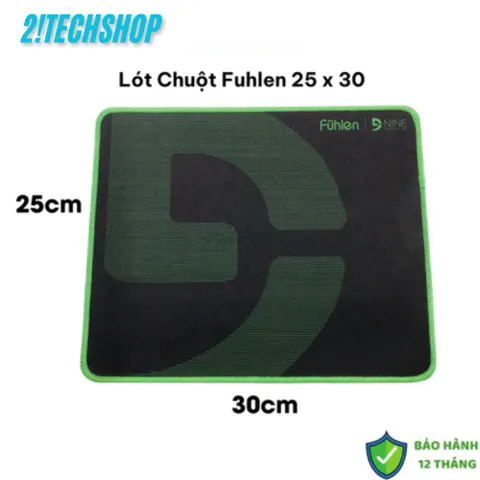Lót Chuột Fuhlen 25x30cm - Chống Trượt, Mềm Mại, Lý Tưởng Cho Game Thủ & Dân Văn Phòng - Phụ Kiện Máy Tính Chất Lượng Cao