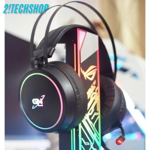 Tai Nghe Chụp Tai GNET G09 LED RGB - Tai Nghe Gaming Chất Âm Tuyệt Hảo, Thoải Mái, Chính Hãng, Đổi Màu Ấn Tượng
