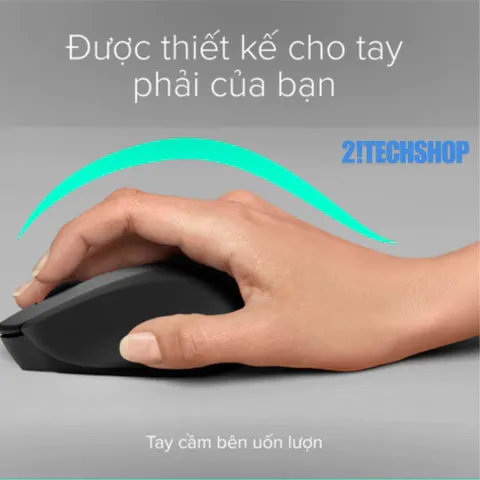 Chuột Không Dây Logitech M330 Silent Plus - Giảm Ồn 90%, Kết Nối USB 2.4GHz, Thiết Kế Công Thái Học Cho Laptop/PC, Pin Lên Đến 24 Tháng