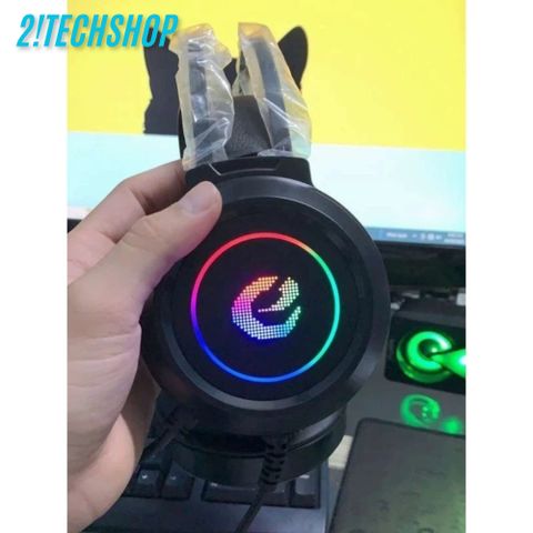Tai Nghe Gaming Chụp Tai Âm Thanh 7.1 Có Mic USB - Bass Chắc Chắn Cho PC, Laptop, Đèn LED Đẹp Mắt