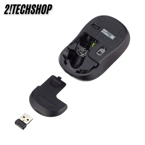 Chuột Không Dây Logitech M185 - Kết Nối USB Tiện Lợi Cho Văn Phòng & Laptop, Độ Phân Giải 1000DPI, Tặng Pin, Bảo Hành 12 Tháng