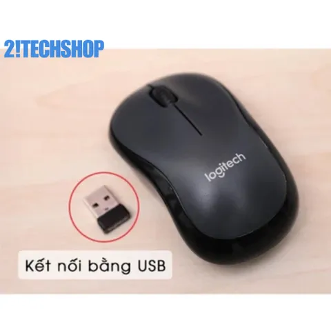 Chuột Không Dây Logitech M220 Silent - Chuột Văn Phòng Yên Tĩnh 2.4GHz, Thiết Kế Nhỏ Gọn, Tuổi Thọ Pin 18 Tháng