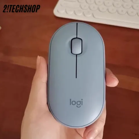 Chuột Không Dây Logitech Pebble M350 - Thiết Kế Thời Trang, Kết Nối Bluetooth/USB, Yên Tĩnh Cho Laptop và PC, BH 12 Tháng