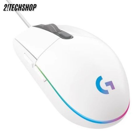 Chuột Gaming Logitech G102 Có Dây - RGB 8000DPI, Thiết Kế Công Thái Học, Đen/Trắng - Chuột Chơi Game Chính Hãng