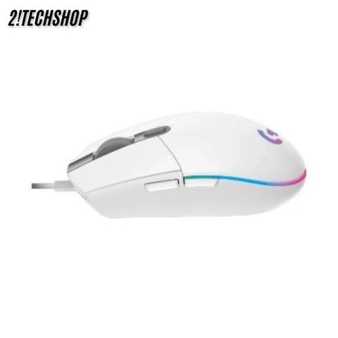 Chuột Gaming Logitech G102 Có Dây - RGB 8000DPI, Thiết Kế Công Thái Học, Đen/Trắng - Chuột Chơi Game Chính Hãng