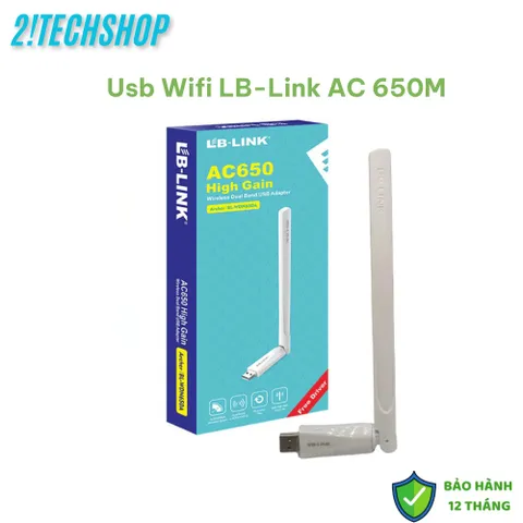 USB Thu Sóng Wifi Băng Tần Kép TP-Link Archer AC650 Mbps - Thiết Bị Kết Nối Wifi Siêu Tốc Cho Máy Tính & Laptop