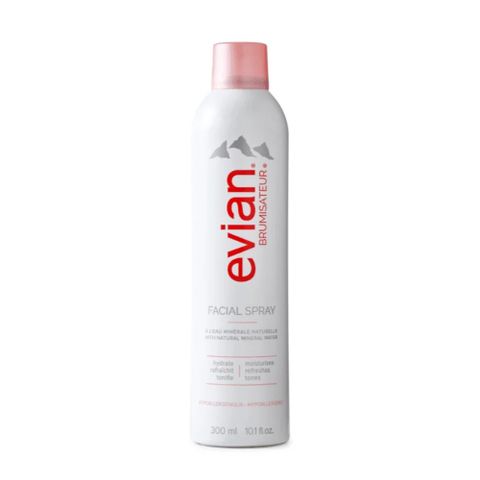 Xịt Khoáng Dưỡng Ẩm Evian Facial Spray 300mL - Nước Khoáng Tự Nhiên, Pháp, Dưỡng Da Mịn Màng, Phù Hợp Mọi Loại Da