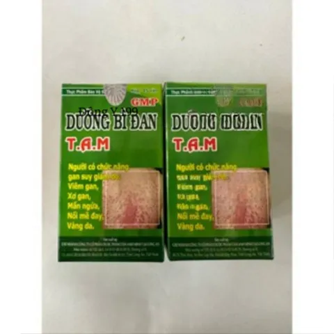 Dưỡng Bì Đan TAM - Thực Phẩm Chức Năng Giảm Mẩn Ngứa, Nổi Mề Đay và Cải Thiện Sức Khỏe Gan Tự Nhiên 1 Hộp 30 Viên