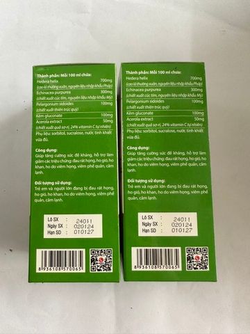 Siro Maxkid Helix - Vitamin Giảm Ho, Long Đờm, Giải Cảm, Tăng Cường Sức Đề Kháng Cho Trẻ - Hỗ Trợ Sức Khỏe Toàn Diện