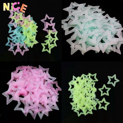 Bộ Dán Tường Ngôi Sao Phát Sáng 3D - Trang Trí Phòng Ngủ Huyền Bí & Lãng Mạn Cho Trẻ Em - Món Quà Tuyệt Vời Cho Bạn Bè & Gia Đình