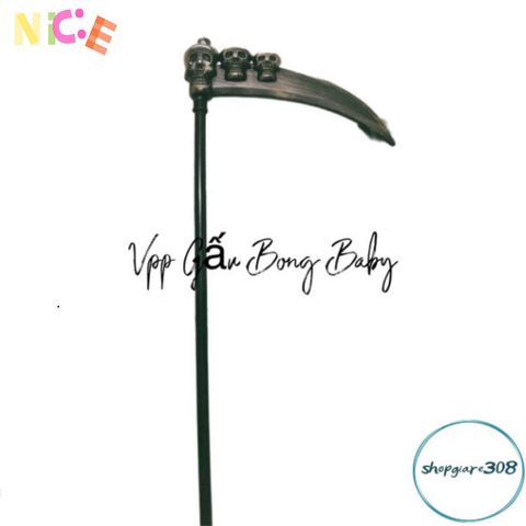 Bộ Trang Phục Hóa Trang Thần Chết Cho Trẻ Em - Áo Bộ Xương, Mặt Nạ & Lưỡi Hái Halloween, Đẹp & Thoải Mái
