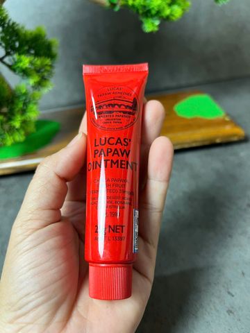 Kem Dưỡng Môi Lucas' Papaw Ointment 25g - Chăm Sóc Da, Chống Nẻ, Hỗ Trợ Điều Trị Bỏng và Hăm Tã An Toàn Cho Trẻ Em