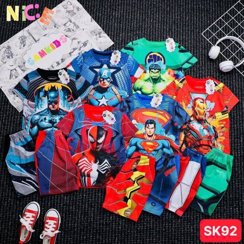 Bộ Trang Phục Siêu Anh Hùng Captain America - Áo Choàng & Mặt Nạ An Toàn Cho Trẻ Em Từ 12-40kg, Đồ Hóa Trang Độc Đáo