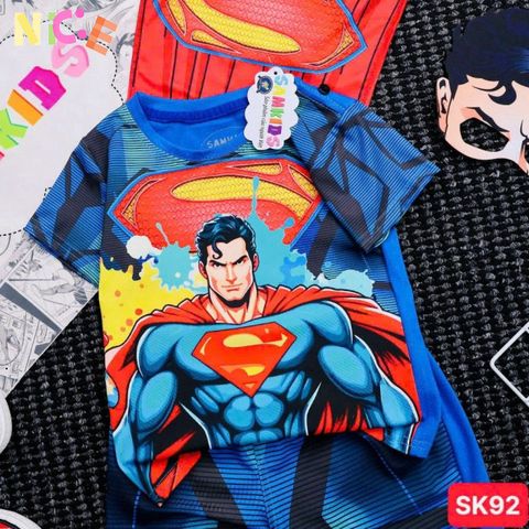 Bộ Trang Phục Siêu Anh Hùng Captain America - Áo Choàng & Mặt Nạ An Toàn Cho Trẻ Em Từ 12-40kg, Đồ Hóa Trang Độc Đáo