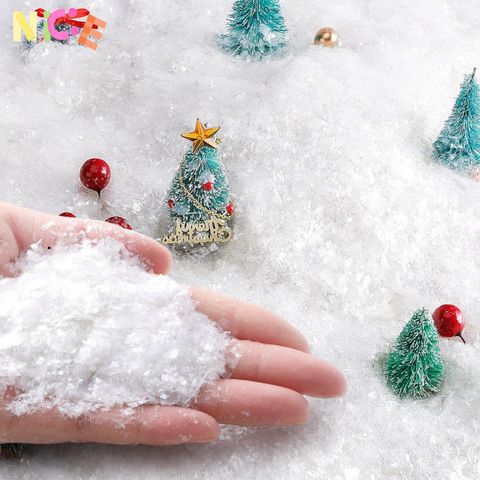 Bột Tuyết Trắng Nhân Tạo 50g/100g - Trang Trí Giáng Sinh Tạo Hiệu Ứng Tuyết Thực Tế Cho Tiệc Tùng Mùa Đông