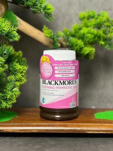 Tinh Dầu Hoa Anh Thảo Blackmores 190 Viên - Hỗ Trợ Làm Đẹp, Cân Bằng Hormone và Cải Thiện Sức Khỏe Da